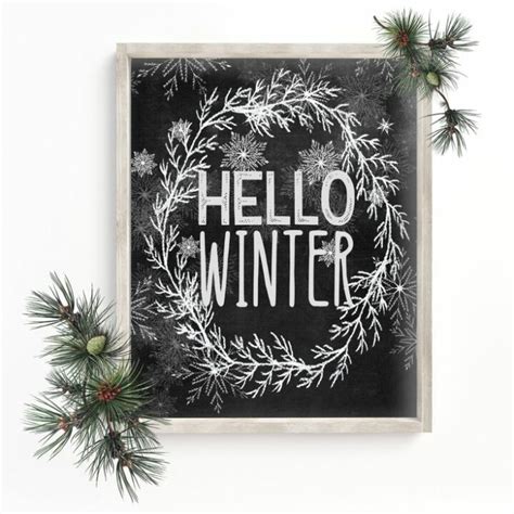 Winter Chalkboard Art Ideas Today S Creative Ideas