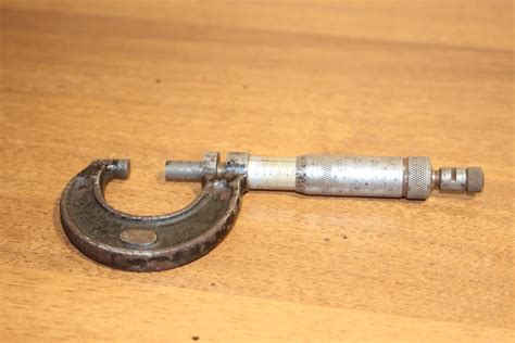 Vintage Moore And Wright Micrometer Tool War Department 965 Etsy