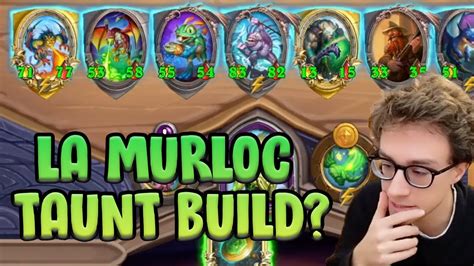 La build PIÙ ESOTICA LA MURLOC TAUNT BUILD Hearthstone