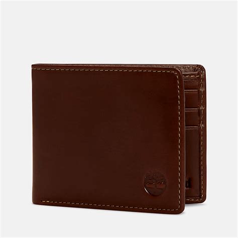 Mens Waxed Leather Passcase Wallet