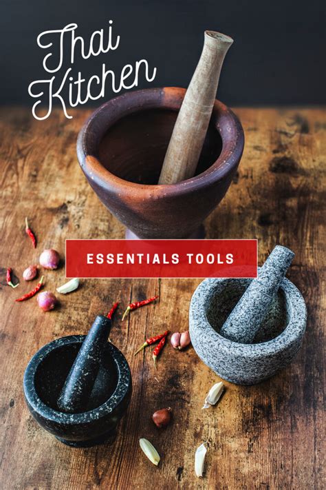 Essential Kitchen Tools And Utensils For Thai Cooking Simply Suwanee