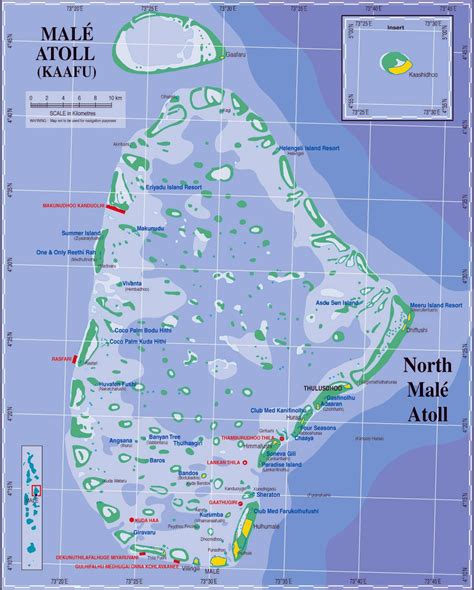 Přehledná mapa Malediv 2025 | Levnocestovani.cz