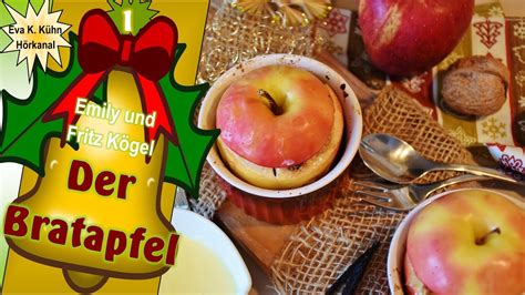 Der Bratapfel - Rezept + Gedicht von Emily und Fritz Kögel #