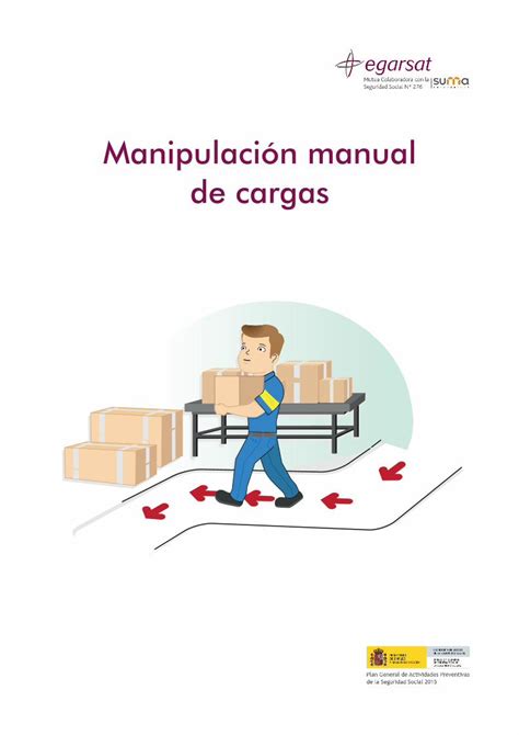 Pdf Manipulación Manual De Cargas Egarsates · La Manipulación