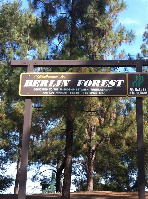 My Hiking Trails Adventures Berlin Forest Griffith Park Trails