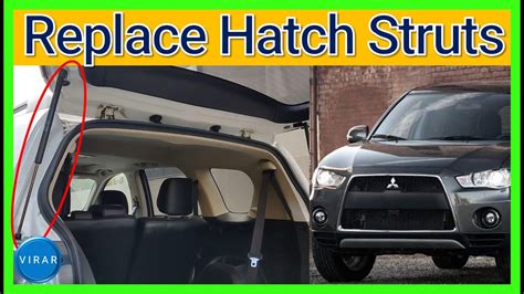 How To Replace The Trunk Struts Hatch Support Liftgate Struts On