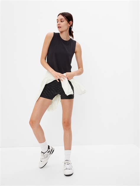 Gapfit Breathe Cropped Muscle Tank Top Gap