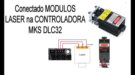 Como Ligar Modulos LASER Na MKS DLC32 YouTube