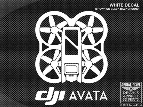 Dji Avata Case And Vehicle Decal Drone Sticker Etsy