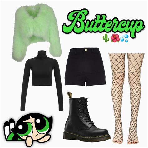 Powerpuff Girls Buttercup Costume