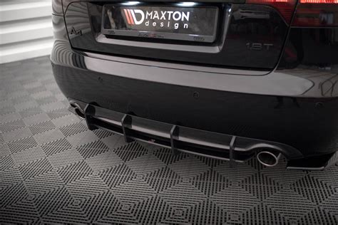 Maxton Design Street Pro Rear Diffuser Audi A4 S Line B7 Royal Body