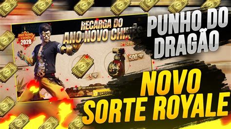 Free Fire Ao Vivo Novo Sorte Royale Punho Do Drag O Rumo Ao Mestre