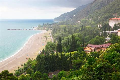 Old Gagra stock photo. Image of tropical, resort, black - 13551174