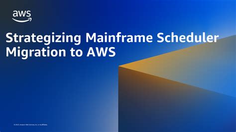 Mainframe Migration AWS Cloud Operations Blog