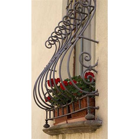 Vintage Customized Wrought Iron Window Grill Good Price From China