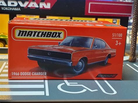 Dodge Charger 1966 164 Matchbox Power Grab 2022 N°51100 Minicars Collection