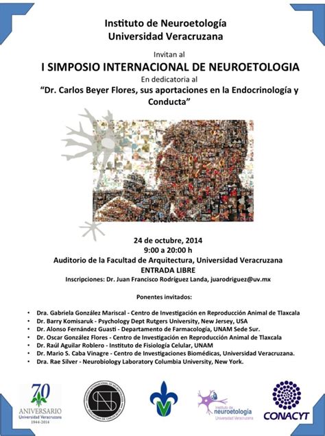 Simposio Internacional de Neuroetología Instituto de Neuroetología