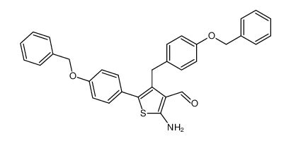 2 Amino 4 4 Benciloxi Bencil 5 4 Benciloxi Fenil Tiofeno 3