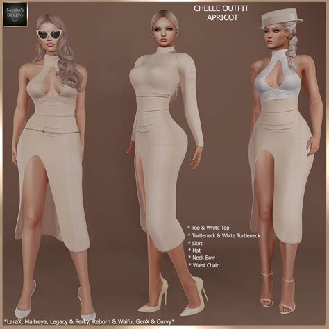 Sascha S Designs Chelle Apricot Outfit Exclusive Chelle Flickr