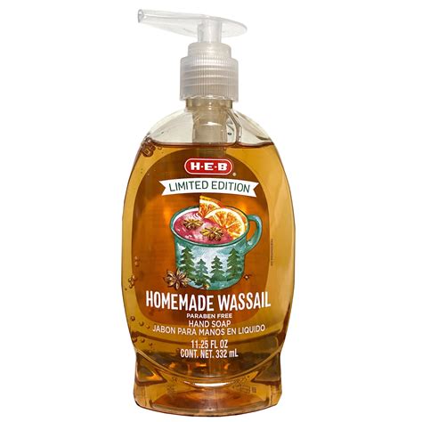 H E B Limited Edition Hand Soap Homemade Wassail Scent Shop Hand