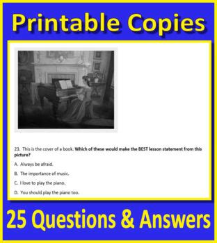 3rd Grade NC EOG Reading Literature Printable SELF GRADING GOOGLE FORM