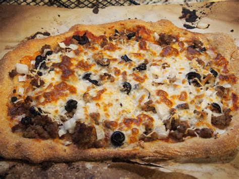 Sourdough Beer Pizza Crust - My Kitchen Clatter