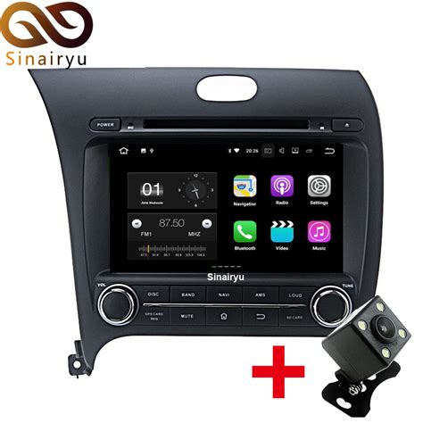 Sinairyu 2G Ram Android 7 1 DVD Del Coche Para KIA Cerato K3 Forte 2013