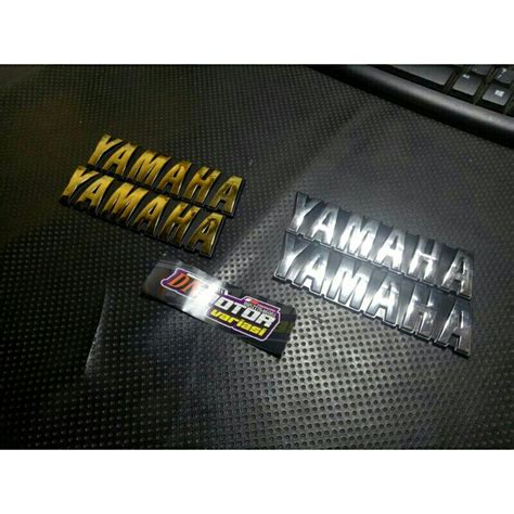 Jual Emblem Tangki Yamaha Rx King Gold Chrome Logo Tengki Rxking