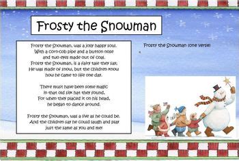 Christmas Song: Frosty the Snowman by Rockin' around the Music Room