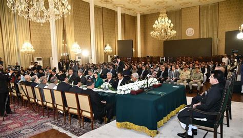 Pakistani Prime Minister Shehbaz Sharifs New Cabinet Took The Oath