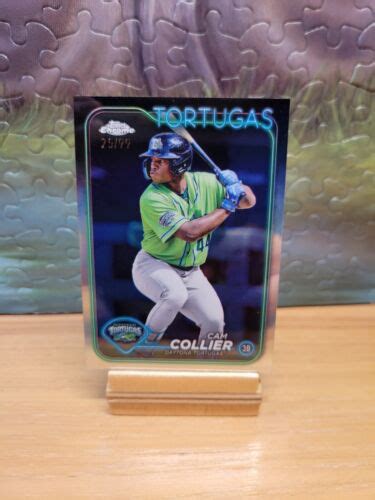 Topps Pro Debut Chrome Refractor Pdc Cam Collier Rc