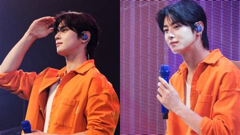 Photos Astro S Cha Eun Woo At His Dunkin Ph Fan Meeting Allkpop