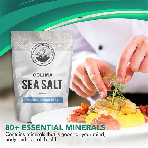 Ava Janes Kitchen Colima Sea Salt 100 Natural Coarse Unrefined