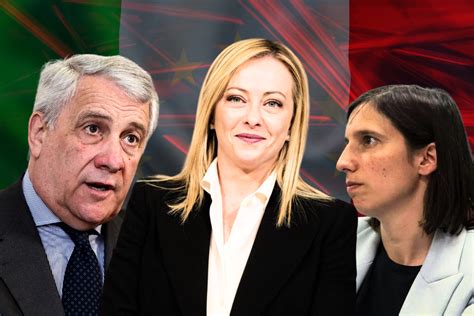 Scacco Al Voto Meloni E Tajani Pronti Per Le Europee Il Pd Affila Le