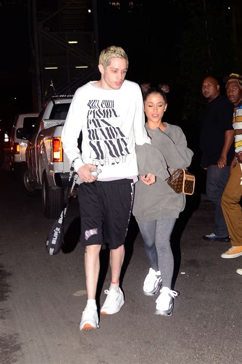 ARIANA GRANDE and Pete Davidson Night Out in New York 08/27/2018 ...