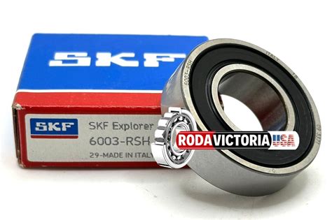 Skf Rsh Ball Bearing Rubber Sealed One Side X X Mm