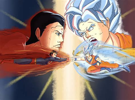 Goku VS Superman Death Battle fanart by Shabo-Random on DeviantArt