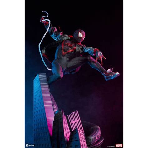 Premium Format Miles Morales Statue Marvel Kikatek UK