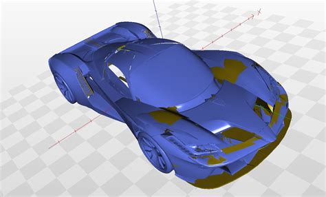 PAID Tweak Model Supercar My Original Design Polycount