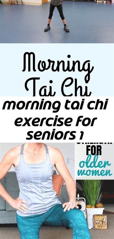 Morning Tai Chi Exercise For Seniors