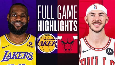 LA Lakers Vs Chicago Bulls Full Game Highlights Dec 20 NBA Regular