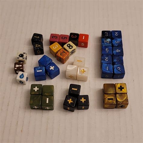 Lot Of 39 RPG Role Playing Games Dice And Fudge Math Dice Gaming Gamers