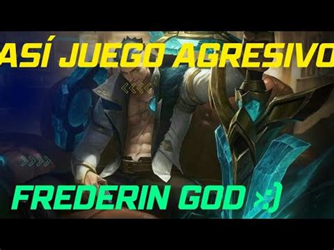 Frederin Es La Onda Equipo Agresivo En Mobilelegends Youtube