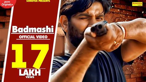 Badmashi Sandeep Surila Aman Kaushik Latest Haryanvi Songs