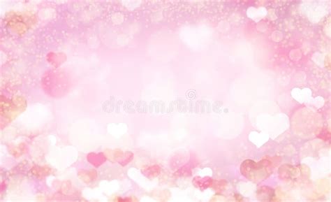 Heart Bokeh Background Stock Vector Illustration Of Backdrop 50789153