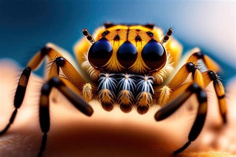 premium ai image spider araneus