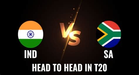 India Vs South Africa T20 World Cup 2024 H2h Records Stats And Top