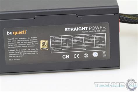 Be Quiet Straight Power Bqt E Cm W Netzteil Im Test Seite