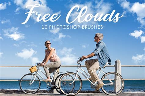 10 Free Realistic Cloud Photoshop Brushes - Photoshop brushes