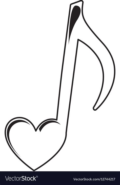 Music Notes Heart